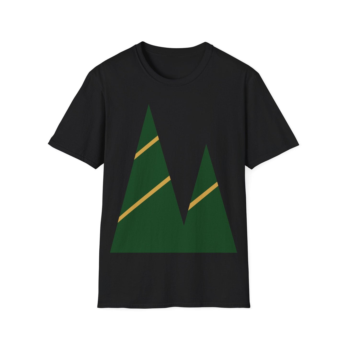 Christmas Holiday Trees Unisex Softstyle T-Shirt