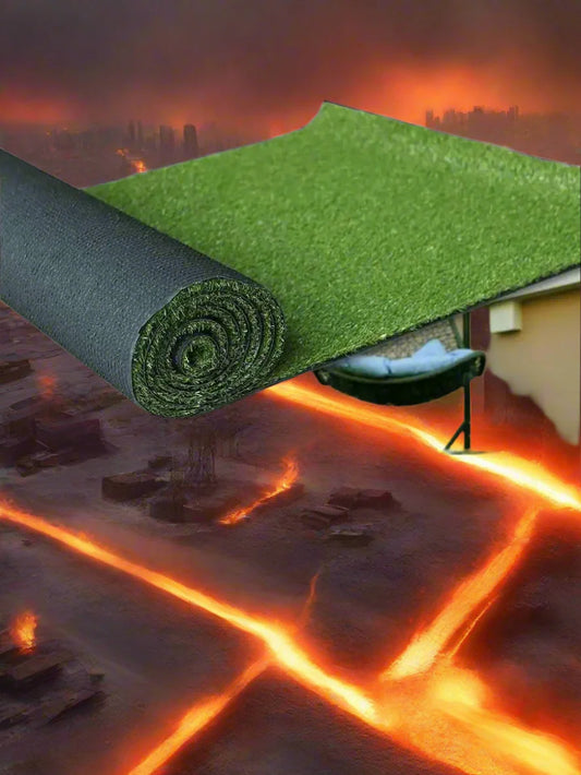 "5 Meters of Pure Grass Rage – Heavy Turf™ Edition by Lizard Vigilante"