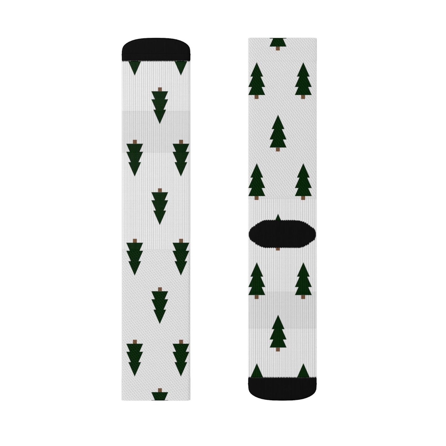Christmas Trees Sublimation Socks