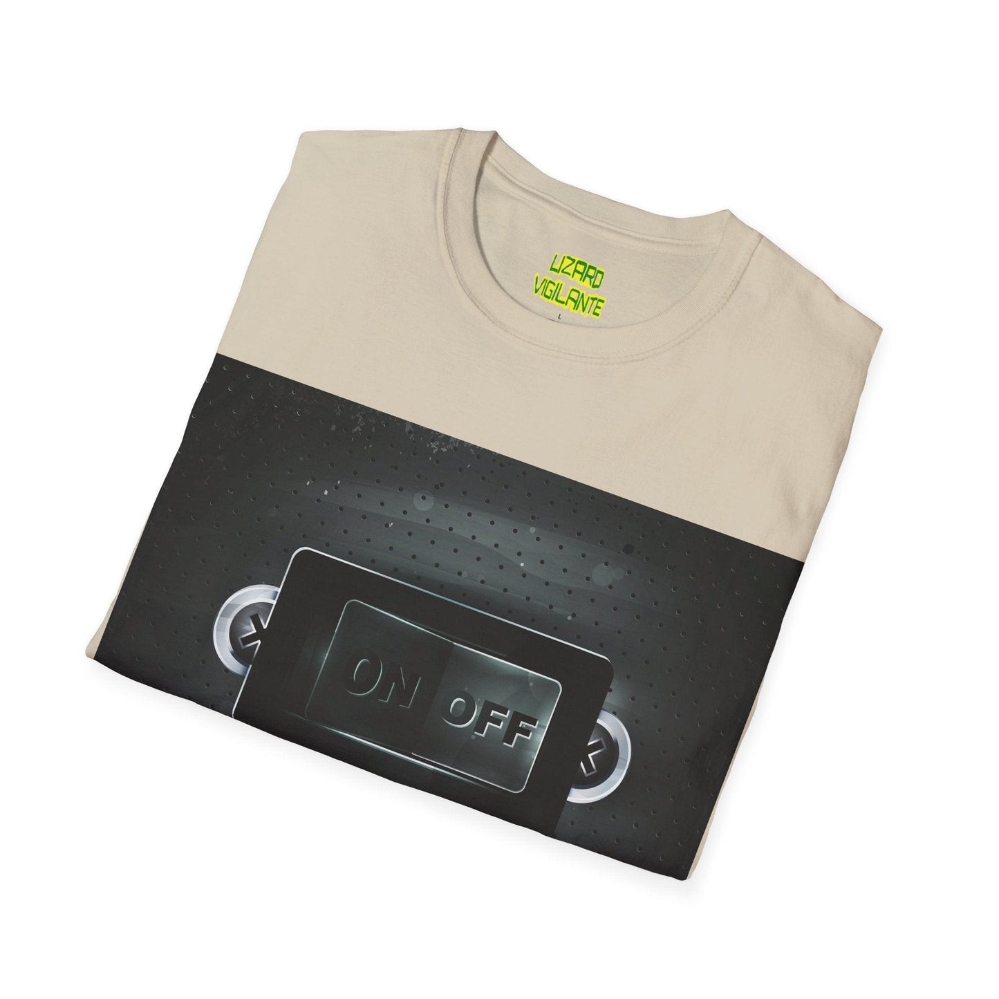 On Off Switch Unisex Softstyle T-Shirt