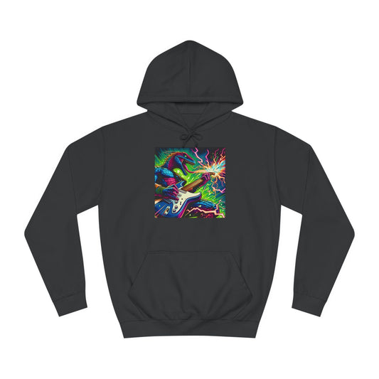 Lizard RockStar Unisex College Hoodie