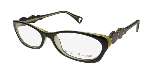 Betsey Johnson Budding Beauty Bj098 Eyeglasses
