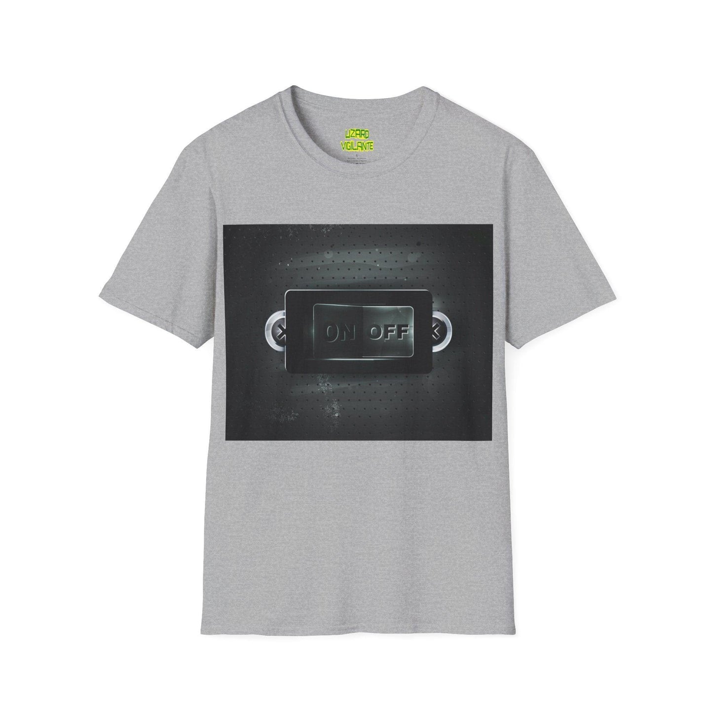 On Off Switch Unisex Softstyle T-Shirt