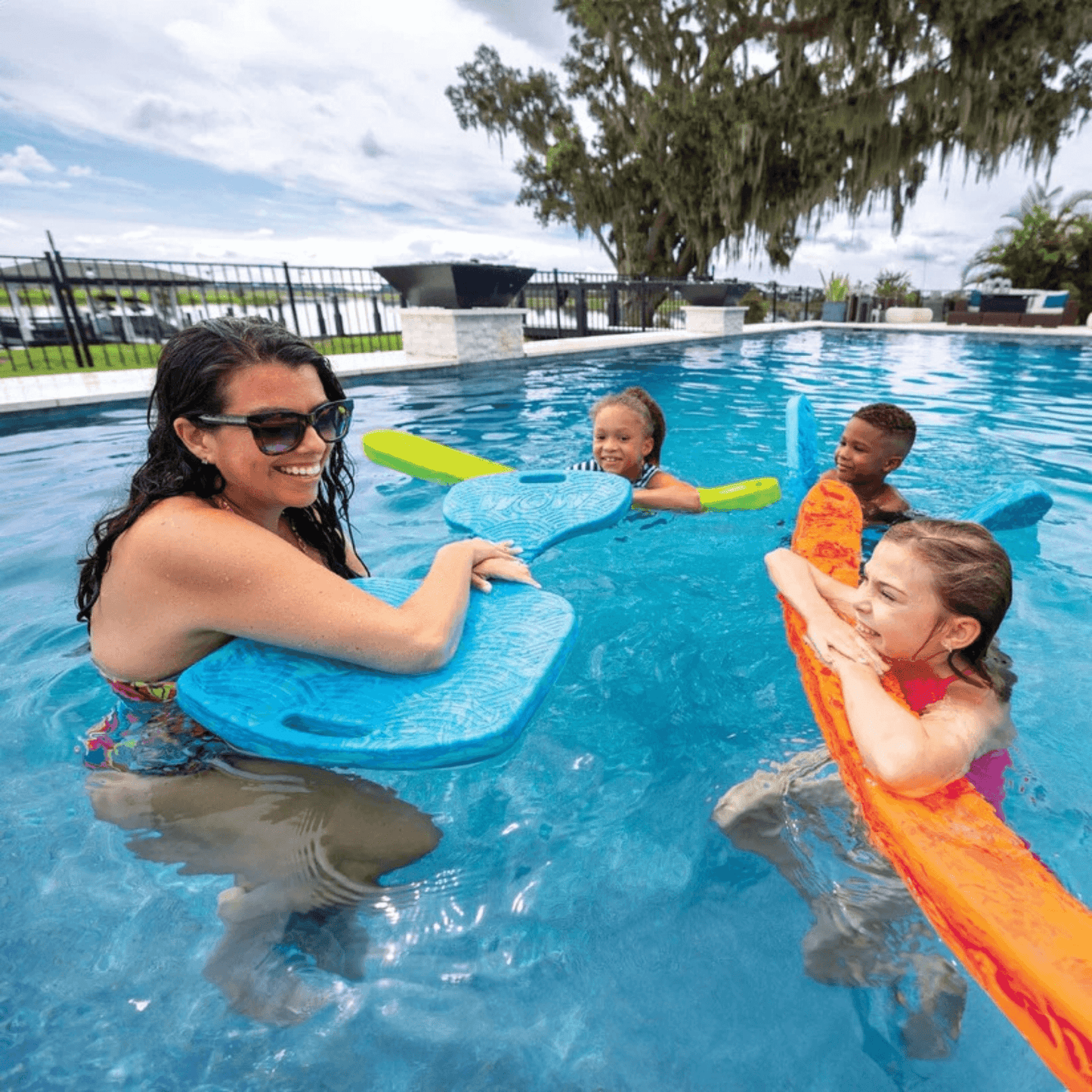 WOW Watersports Vacation Mode Molded Foam Pool Noodles 18-Pack PDQ