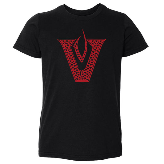 Vandegrift Crown Trio Valentines Heart Logo WHT