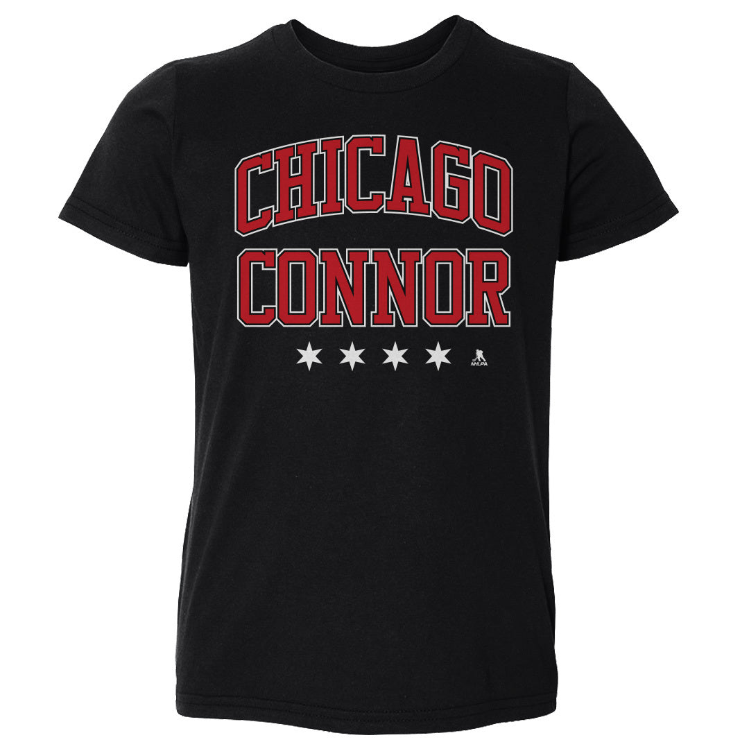 Connor Bedard Chicago Athletic Font WHT