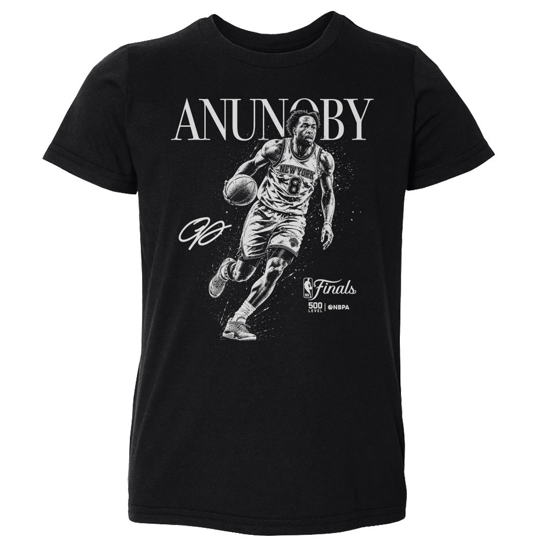 OG Anunoby New York Knicks NBA Finals 2026 Mono WHT