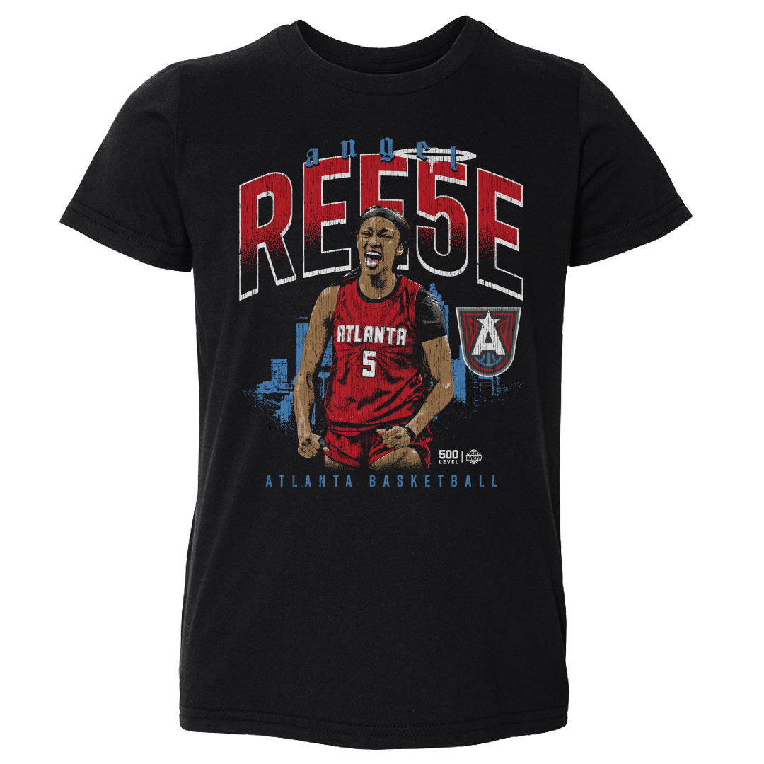 Angel Reese Atlanta Dream Cityscape WHT