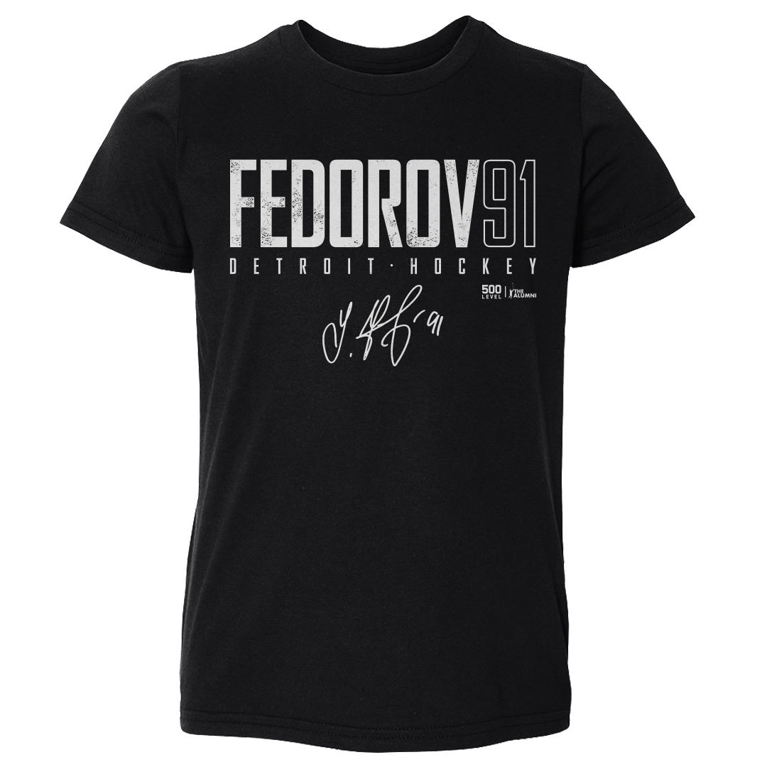 Sergei Fedorov Detroit Elite WHT