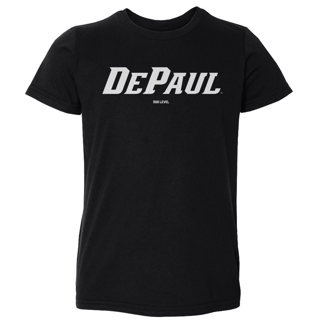 DePaul Blue Demons Wordmark White WHT