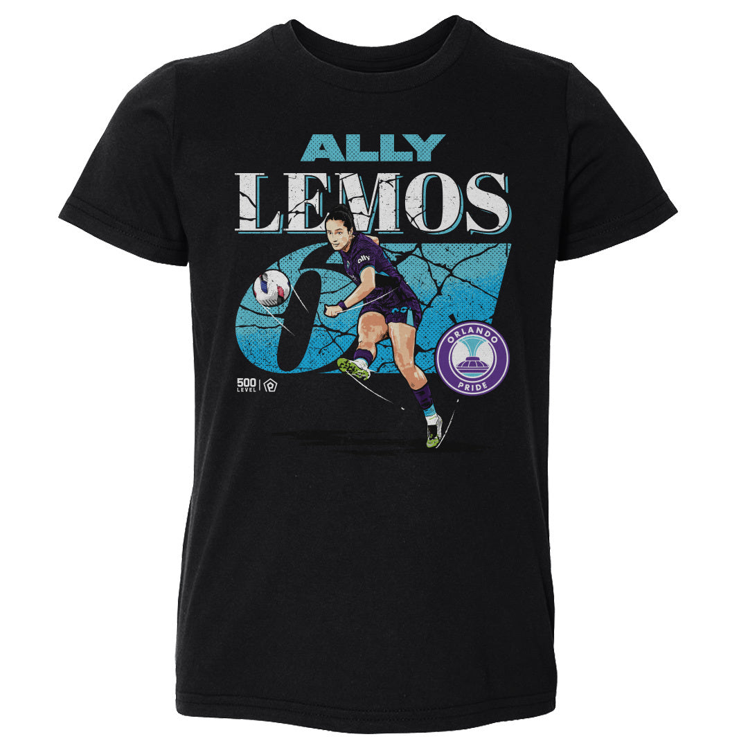 Ally Lemos Orlando Pride Cracked Number WHT