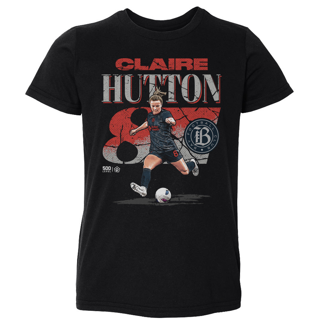 Claire Hutton Bay FC Cracked Number WHT
