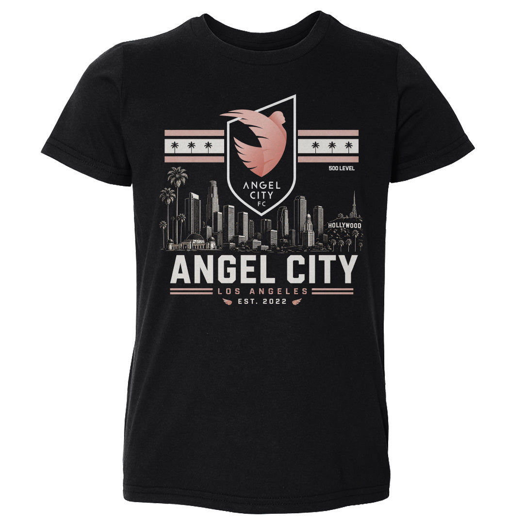 Angel City FC Skyline Logo WHT