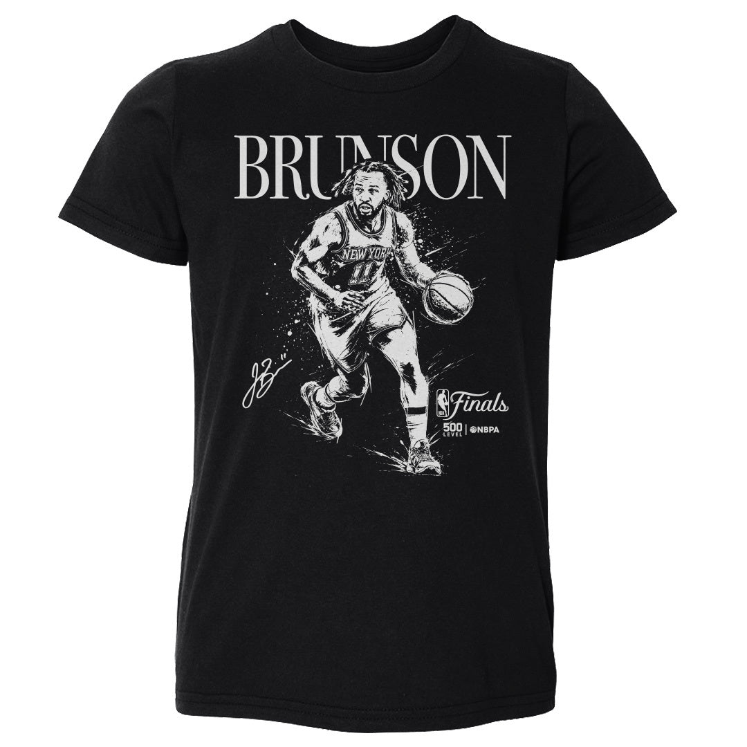 Jalen Brunson New York Knicks NBA Finals 2026 Mono WHT
