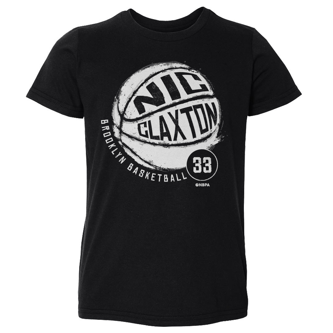 Nic Claxton Brooklyn Basketball WHT