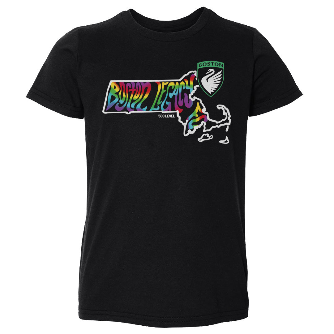 Boston Legacy FC Groovy Pride State WHT