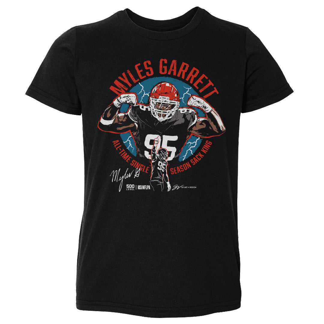Myles Garrett Cleveland All-Time Sack King WHT