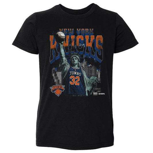 Karl-Anthony Towns New York Knicks Statue Of Liberty WHT