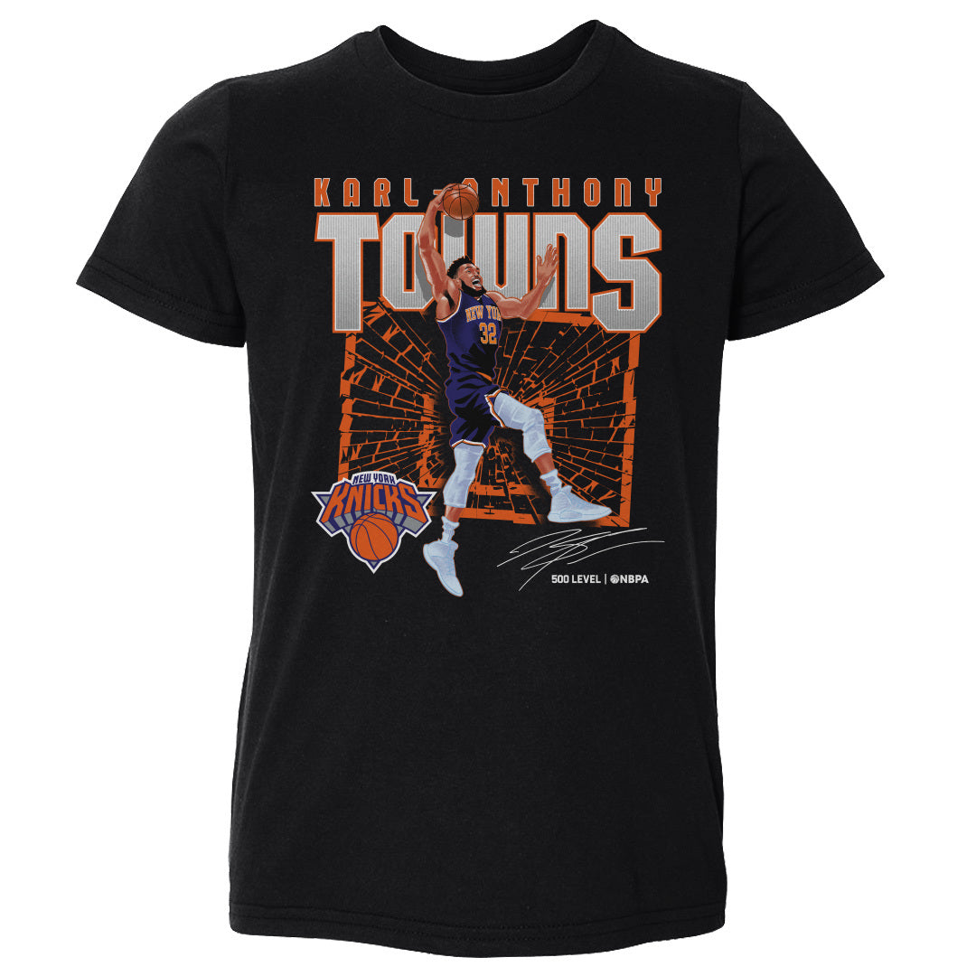Karl-Anthony Towns New York Knicks Shattered WHT