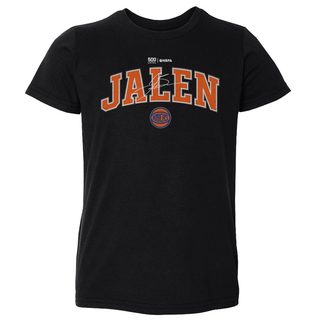 Jalen Brunson New York Knicks Team Font WHT