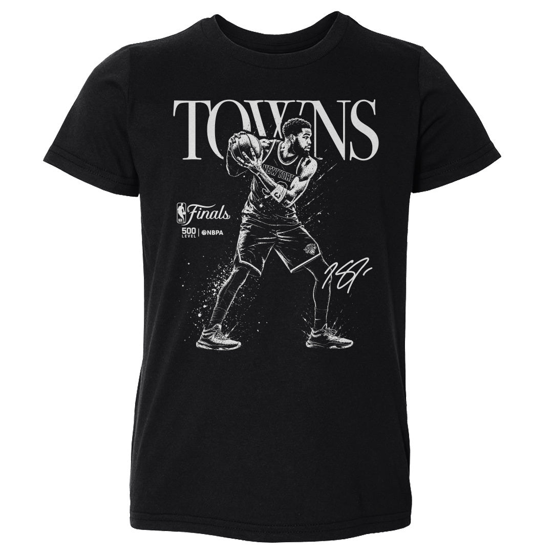 Karl-Anthony Towns New York Knicks NBA Finals 2026 Mono WHT