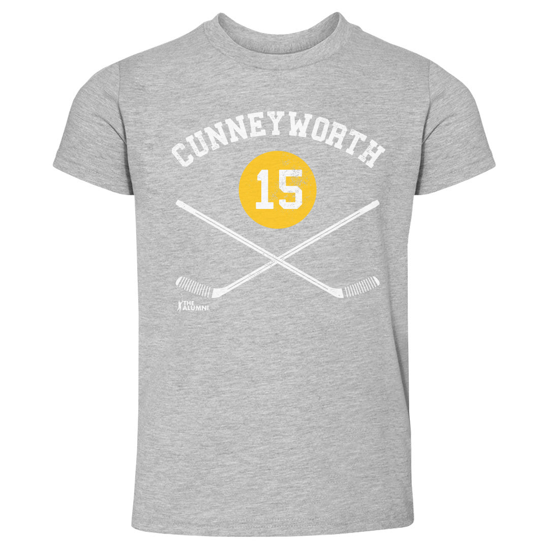 Randy Cunneyworth Pittsburgh 15 Sticks WHT