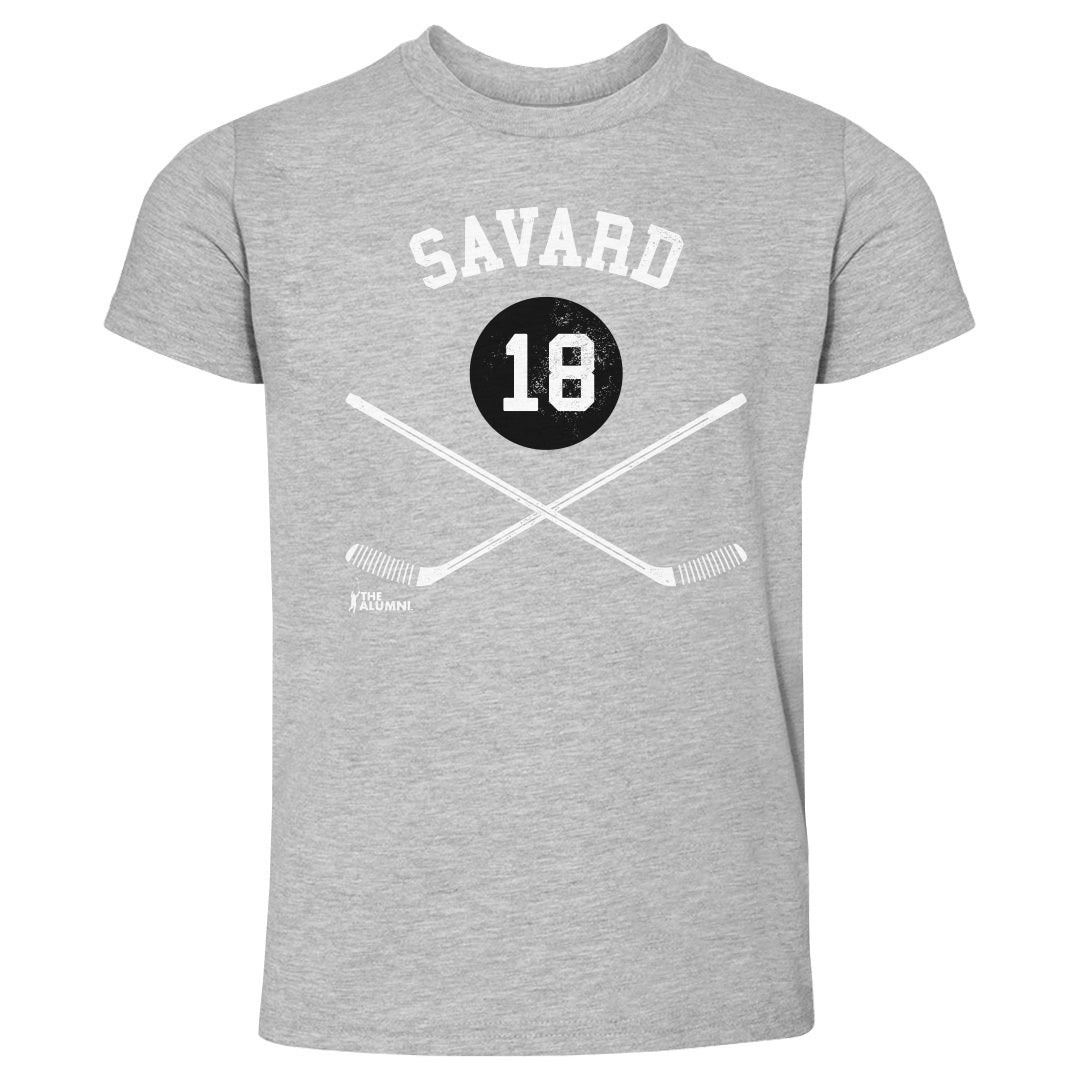 Denis Savard Chicago 18 Sticks WHT
