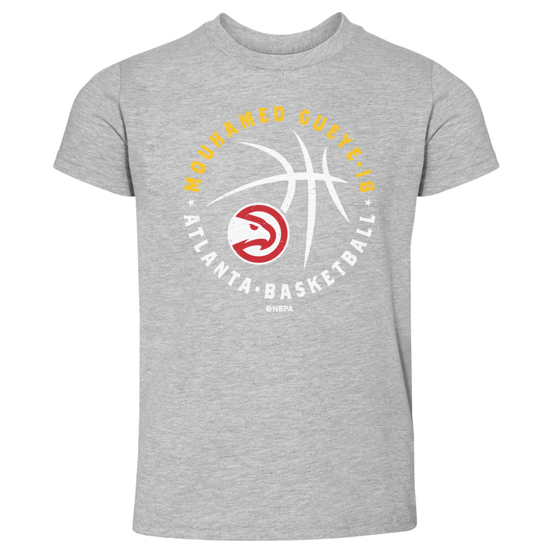 Mouhamed Gueye Atlanta Hawks Player Ball WHT