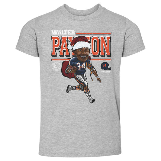 Walter Payton Chicago Cartoon Santa Hat WHT