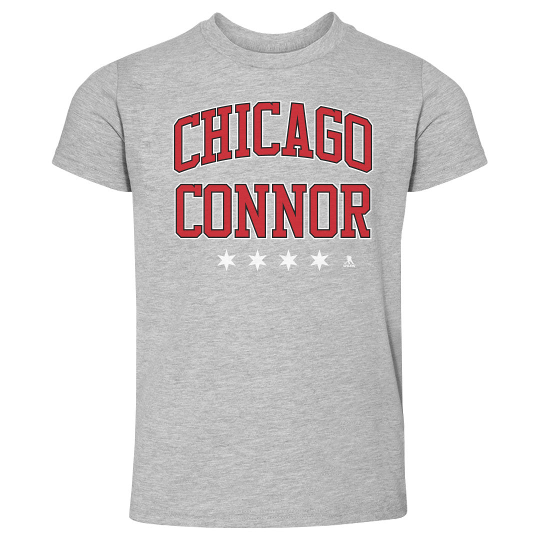 Connor Bedard Chicago Athletic Font WHT