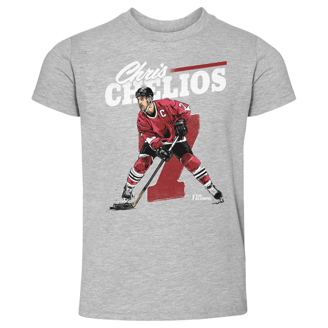 Chris Chelios Chicago Retro WHT