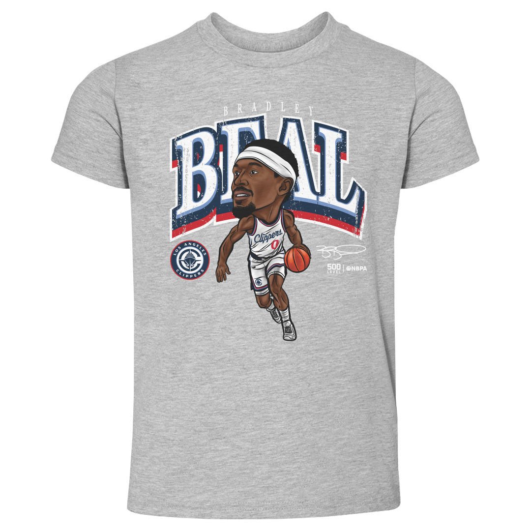 Bradley Beal Los Angeles Clippers Cartoon WHT