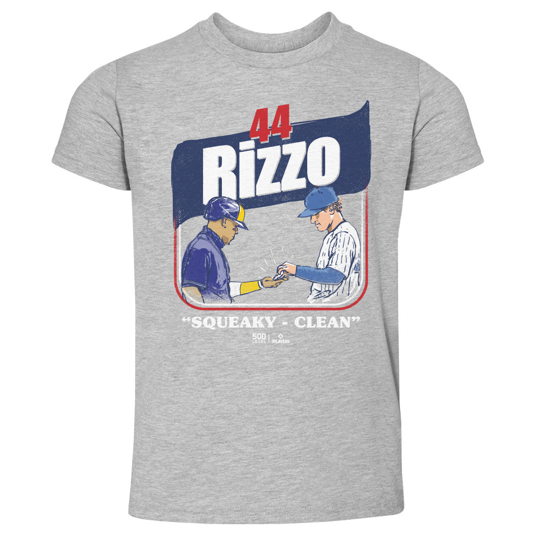 Anthony Rizzo Chicago C Squeaky-Clean WHT