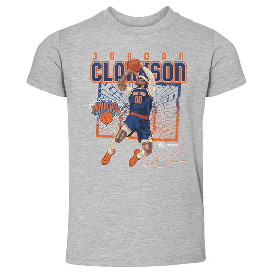 Jordan Clarkson New York Knicks Shattered WHT