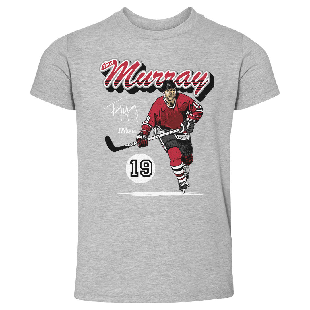 Troy Murray Chicago Retro Script WHT
