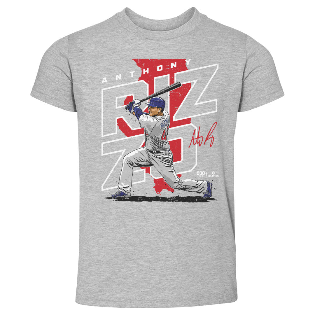 Anthony Rizzo Chicago C Player Map WHT