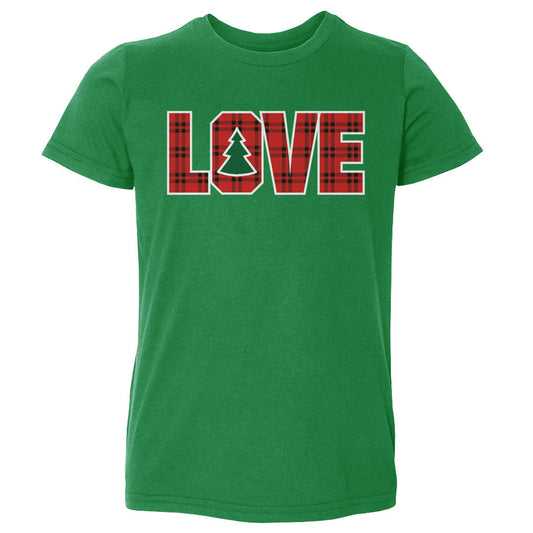 Christmas LOVE Christmas Plaid WHT