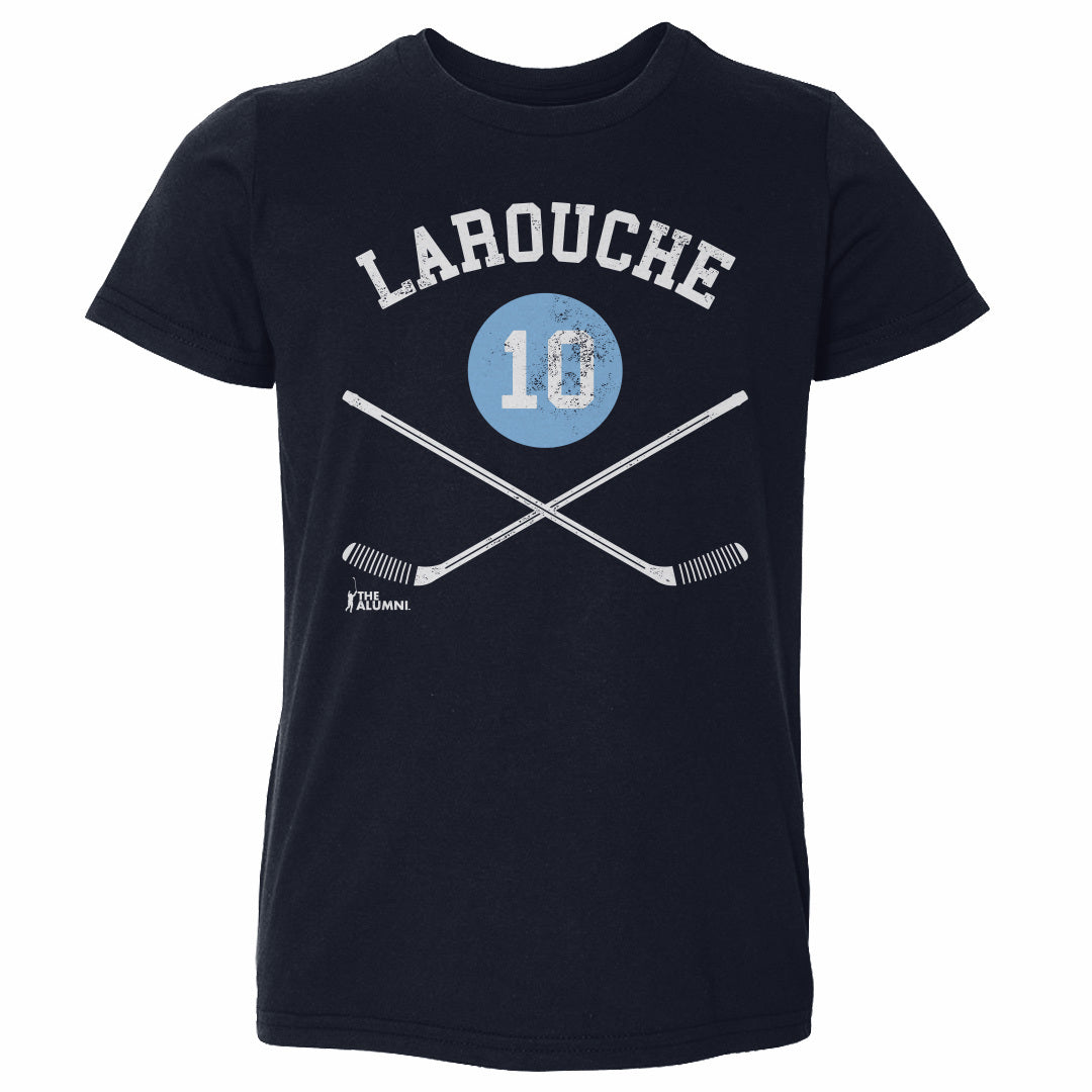 Pierre Larouche Pittsburgh 10 Sticks WHT