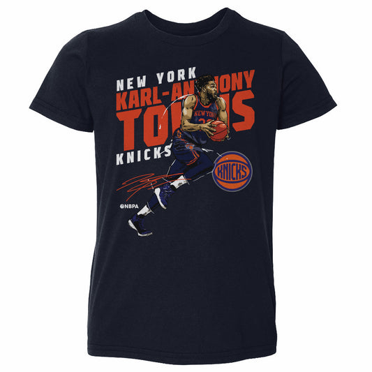 Karl-Anthony Towns New York Knicks Slant WHT