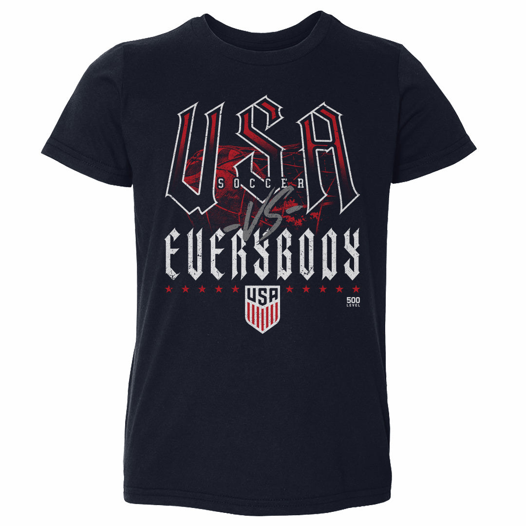 U.S. Soccer Vs. Everybody Grunge WHT