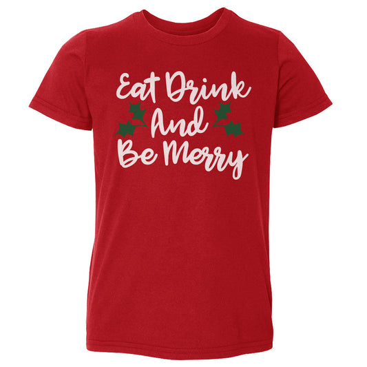 Christmas Eat Drink And Be Merry WHT