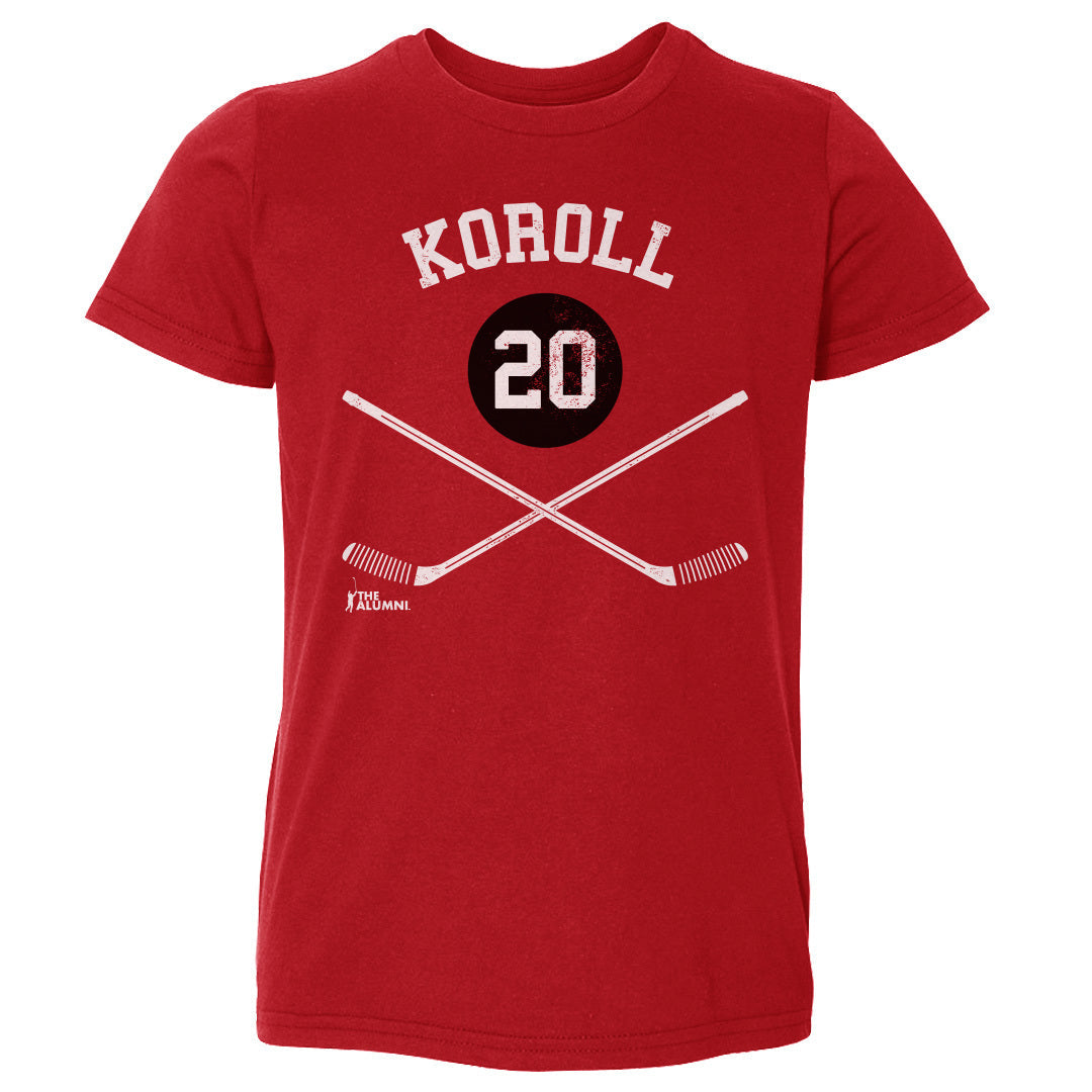 Cliff Koroll Chicago 20 Sticks WHT