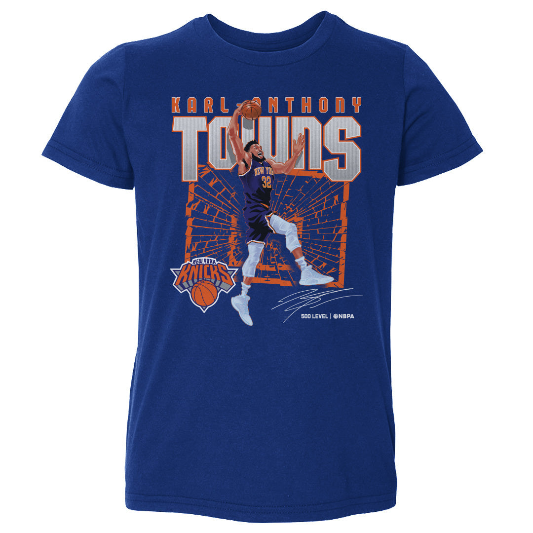 Karl-Anthony Towns New York Knicks Shattered WHT