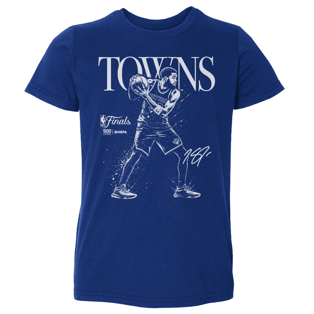 Karl-Anthony Towns New York Knicks NBA Finals 2026 Mono WHT