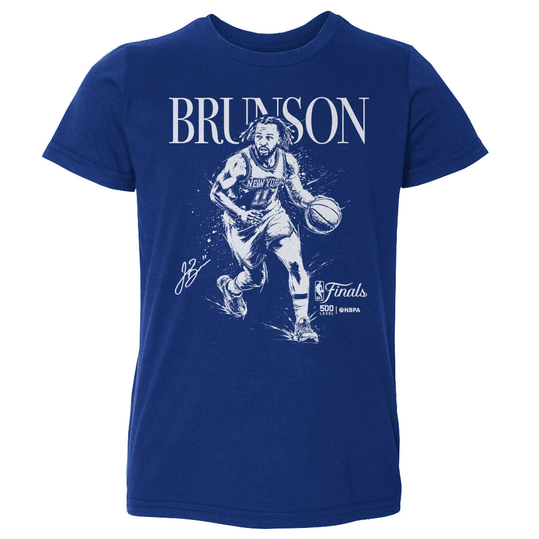 Jalen Brunson New York Knicks NBA Finals 2026 Mono WHT