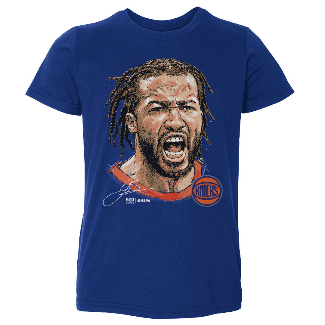 Jalen Brunson New York Knicks Portrait WHT