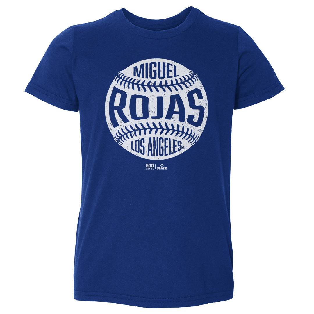 Miguel Rojas Los Angeles D Vintage Baseball WHT