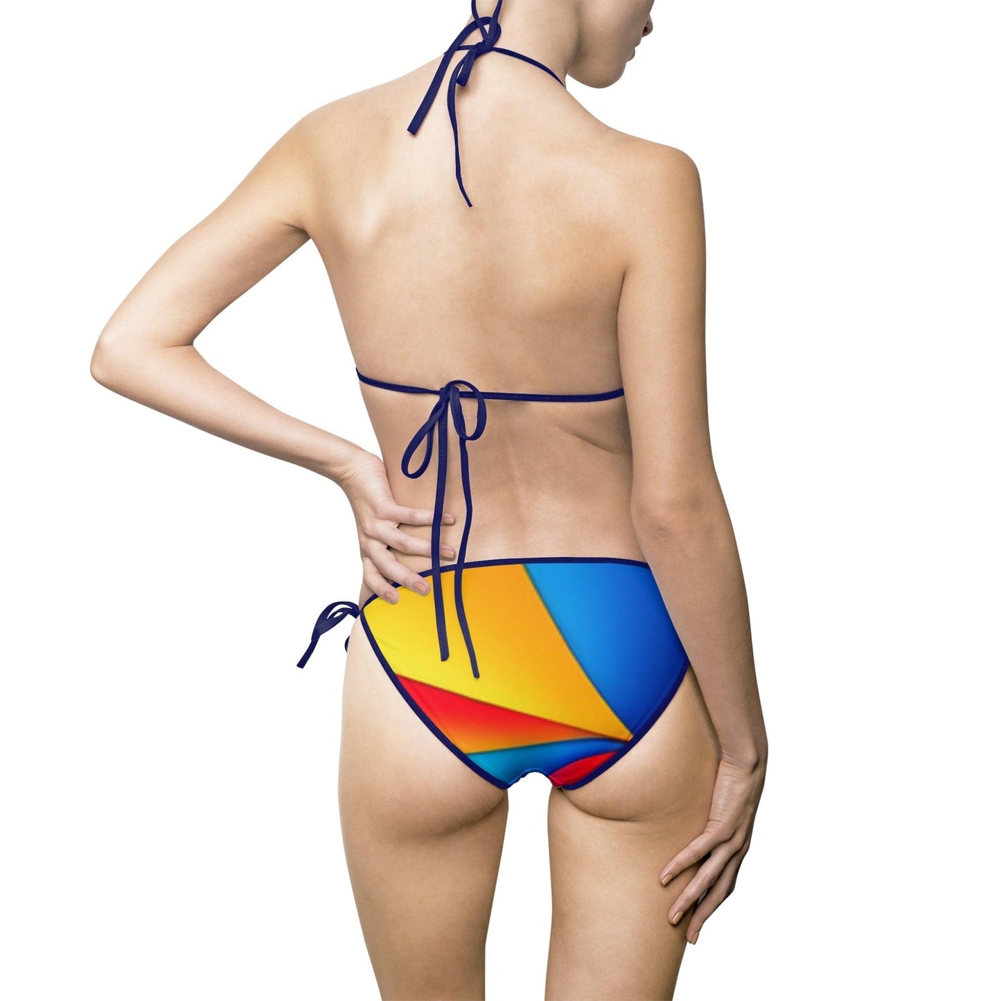 Women's Multicolor Bikini Swimsuit
