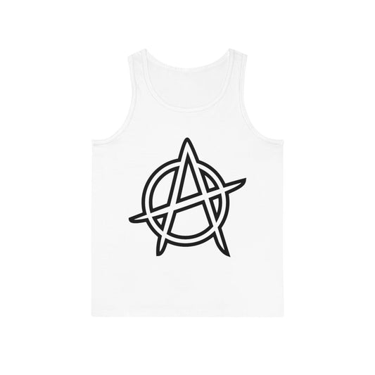 Anarchy Symbol Punker Unisex Softstyle™ Tank Top