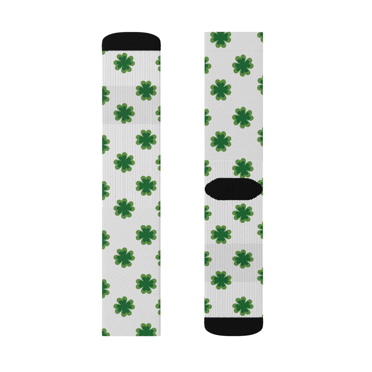 4 Leaf Clover St. Patrick's Day Irish Sublimation Socks